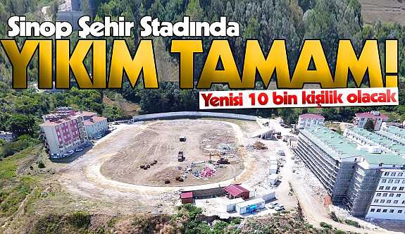 44 YILLIK STADYUM  ‘YOK YOK’ İLE  YENİLENİYOR...