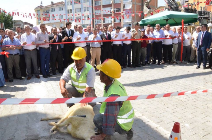 ALT YAPI İÇİN TÖREN DÜZENLENDİ!