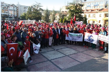 ATATÜRK VE İSTİKLÂL  YOLU YÜRÜYÜŞÜ