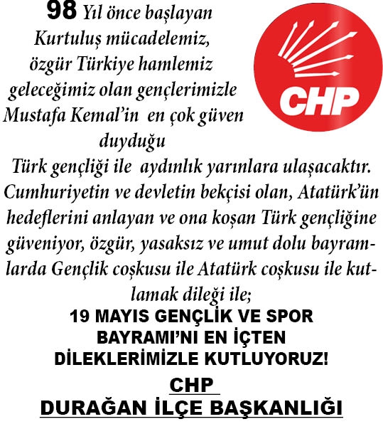 CHP’Lİ KARADENİZ : KAHRAMANLARIMIZA YAPILAN AYIBA DERHAL SON VERİLMELİ