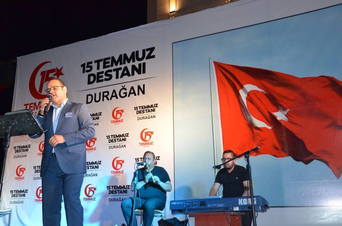 DURAĞAN,15 TEMMUZ  DEMOKRASİ ZAFERİNİ KUTLADI...