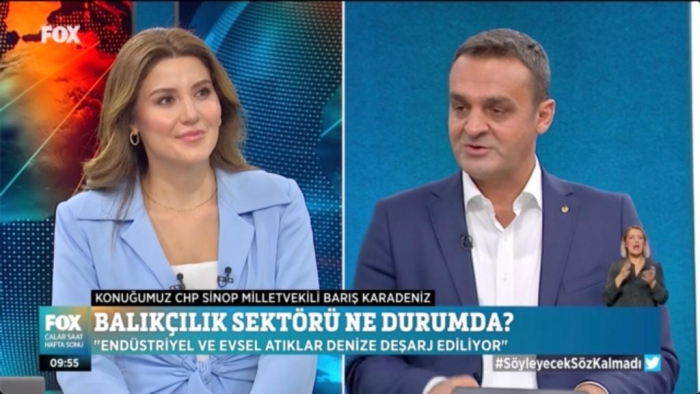 CHP SİNOP MİLLETVEKİLİ BARIŞ KARADENİZ FOX TV’YE KONUK OLDU