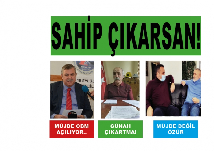 SAHİP ÇIKARSAN!