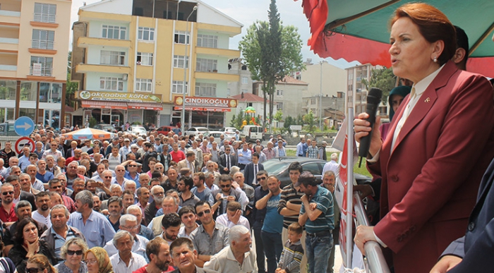 MERAL AKŞENER’İN SİNOP MİTİNGİ