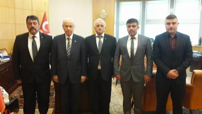 MHP BAHÇELİ ZİYARET