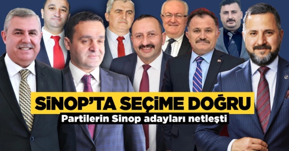 SİNOP’TA LİSTE DEĞİŞMEDİ, SÜRPRİZ ÇIKMADI!