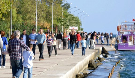 SİNOP'UN BAYRAMDA NÜFUSU ARTTI.