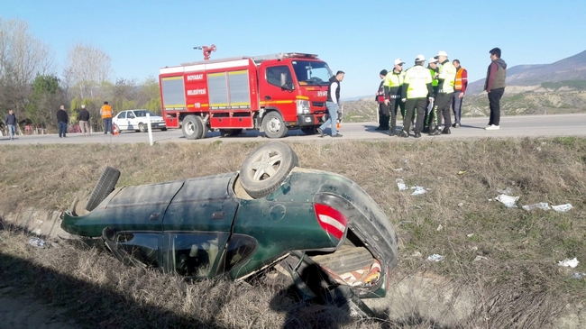 Sinop'ta Trafik Kazası