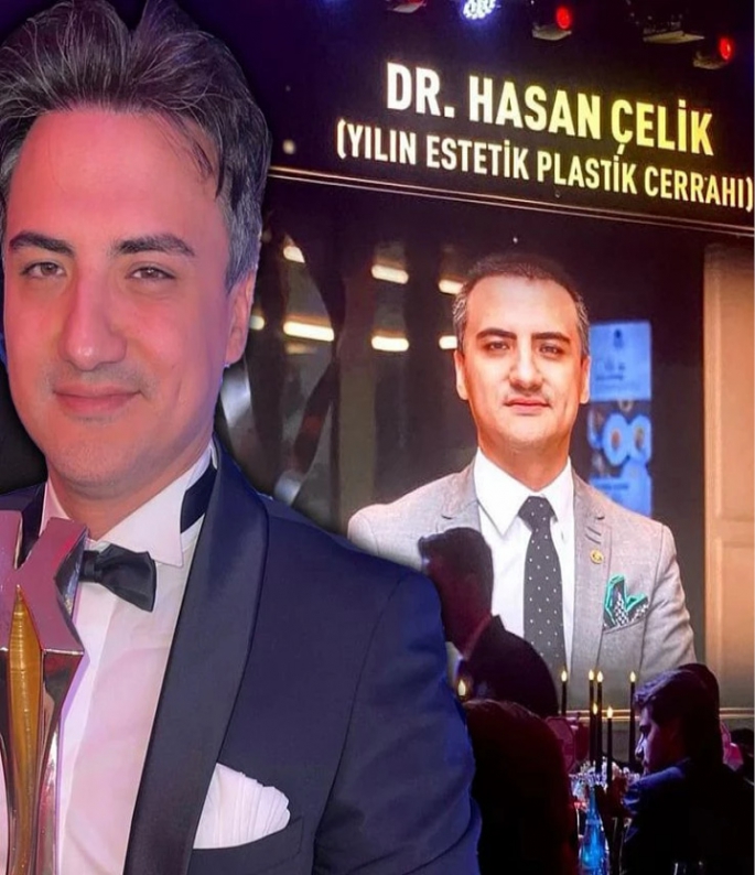 Boyabatlı doktor Hasan Çelik Yılın en iyi Estetik Plastik Cerrahı seçildi