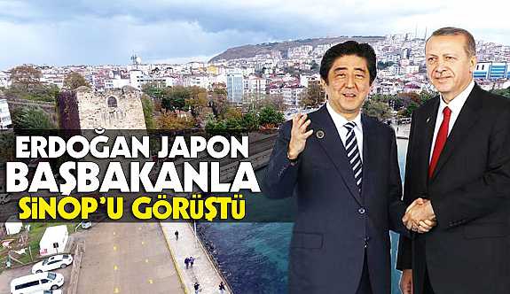 ERDOĞAN, JAPON BAŞBAKANLA SİNOP  NÜKLEERİNİ GÖRÜŞTÜ