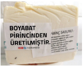 Boyabat Pirinci sabun oldu