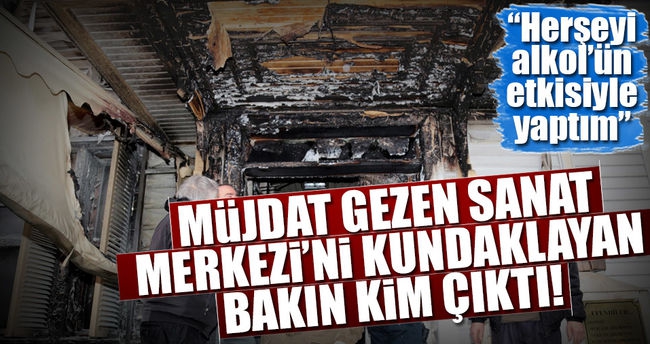 SANAT MERKEZİNİ KUNDAKLAYAN  SİNOP’LU ÇIKTI!