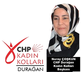 CHP KADIN KOLLARI BAŞKANLIĞINA ÇOŞKUN GELDİ...