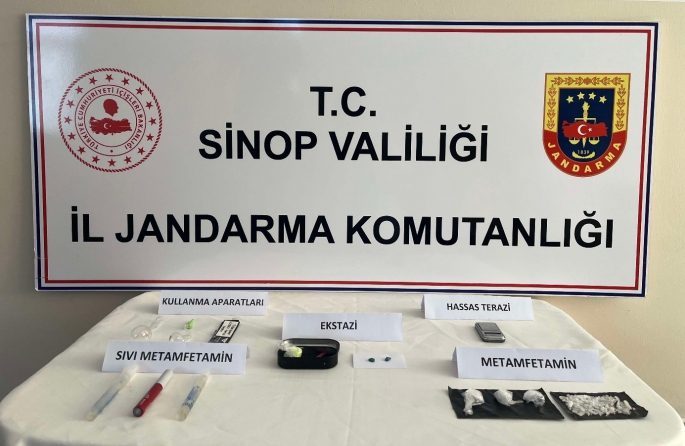 Sinop’ta uyuşturucu operasyonu