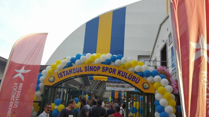 İSTANBUL SİNOP SPOR KULÜBÜ  TESİSLERİ HİZMETE AÇILDI